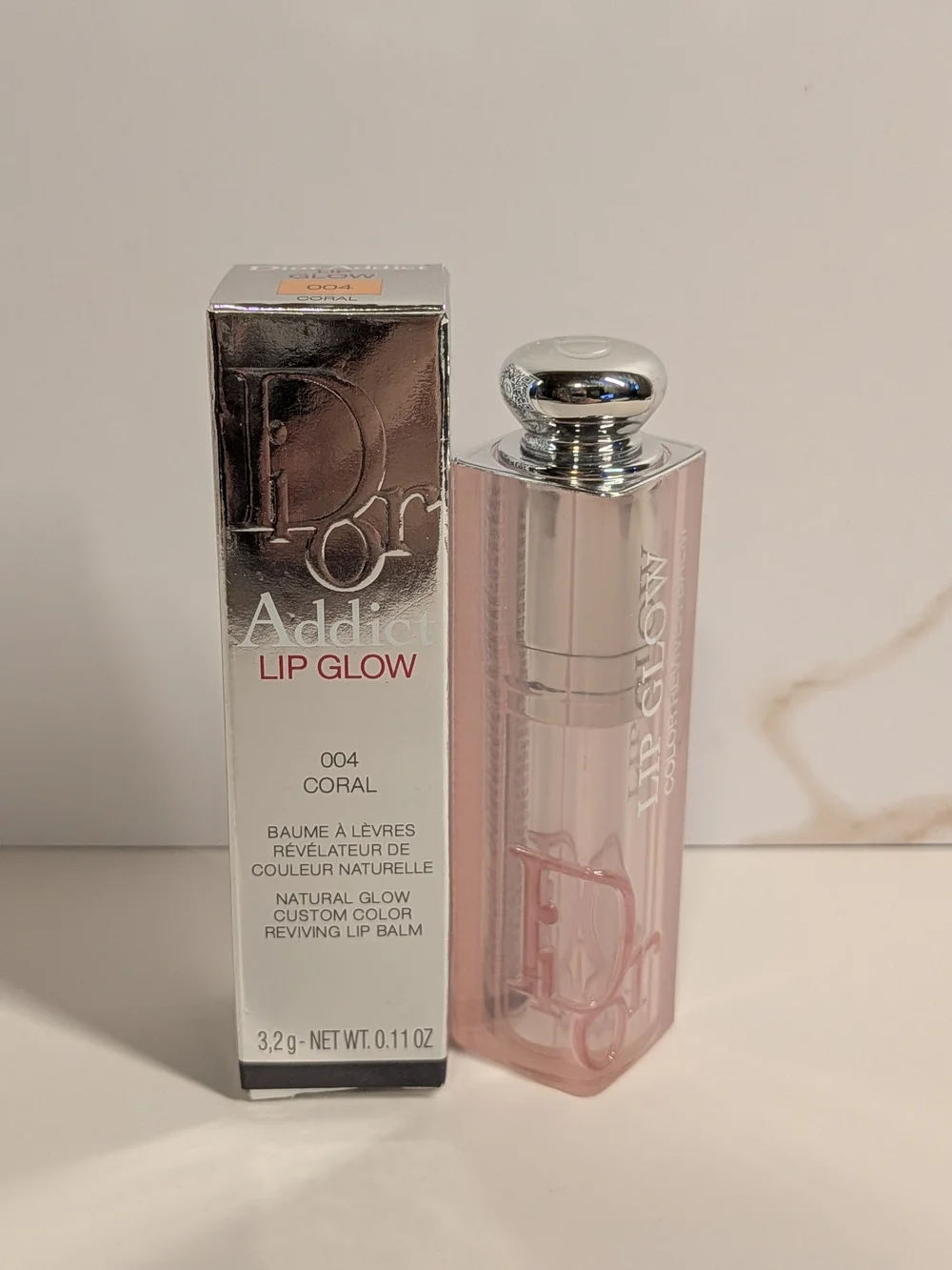 Dior Lip Glow — Coral Pink (004)